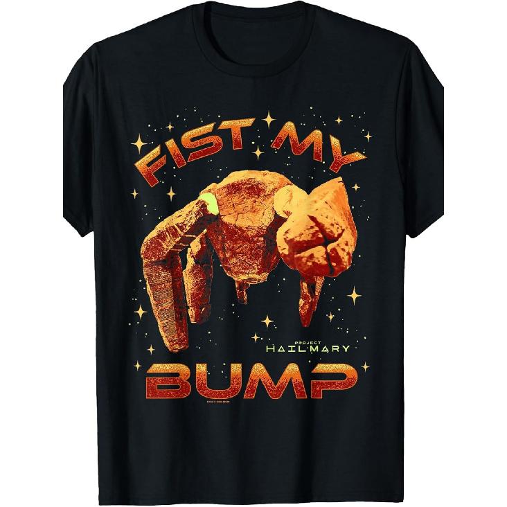 Fist My Bump Rocky The Alien Poster T-Shirt S чёрный