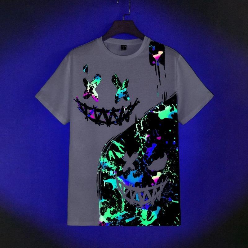 

Street Fashion T-Shirt For Men Short Sleeve Hip Hop Print Tee Shirt Handsome Male T Shirt Pullover Man Oversized Clothing 5XL