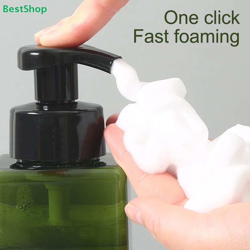 Square Plastic Pump Bottles – Refillable Containers for Shampoo, Lotion & Soap Dispensing