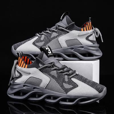 Mens Running Shoes Mesh Comfortable Flat Walking Tennis 2025 New Fashion Lace-up Casual Jogging Shoes for Men