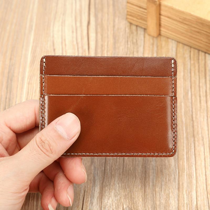 Genuine Leather Wallet, Multi-functional, Simple Bag, Card Case, Fashionable, Versatile and High-end Casually