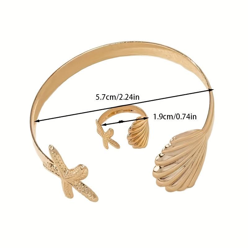 Hot-selling New Shell Bracelets, Niche Fashion Design Wristbands, Adjustable Openings, Bracelets, and Accessories