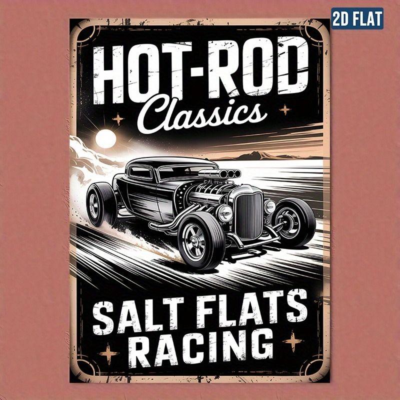 Automotive Metal Decorative Painting: Gifts for Car Lovers Garage Home Style