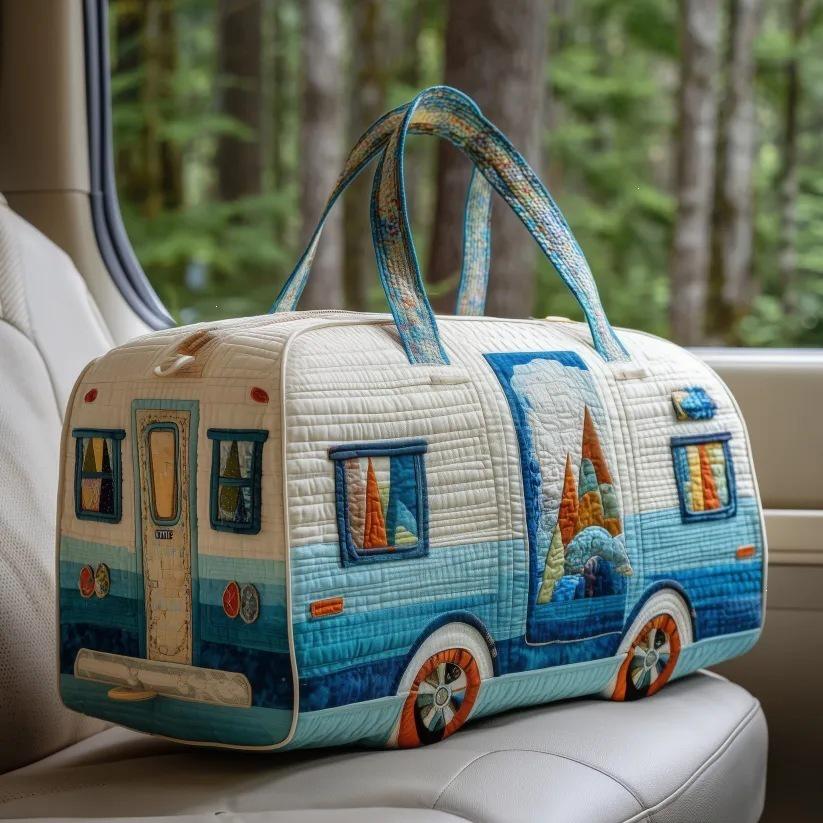 3D Bus Series Travel & Yoga Bag – Women's Handbag & Fitness Tote