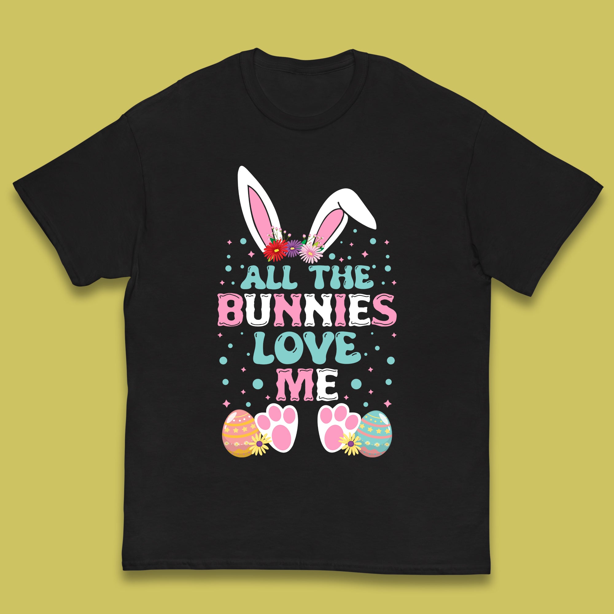All The Bunnies Love Me Kids T-Shirt 160