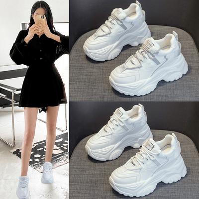 Women's Shoes New Internet Celebrity Single Shoes Platform Casual Sports Shoes Small Size Women's Shoes