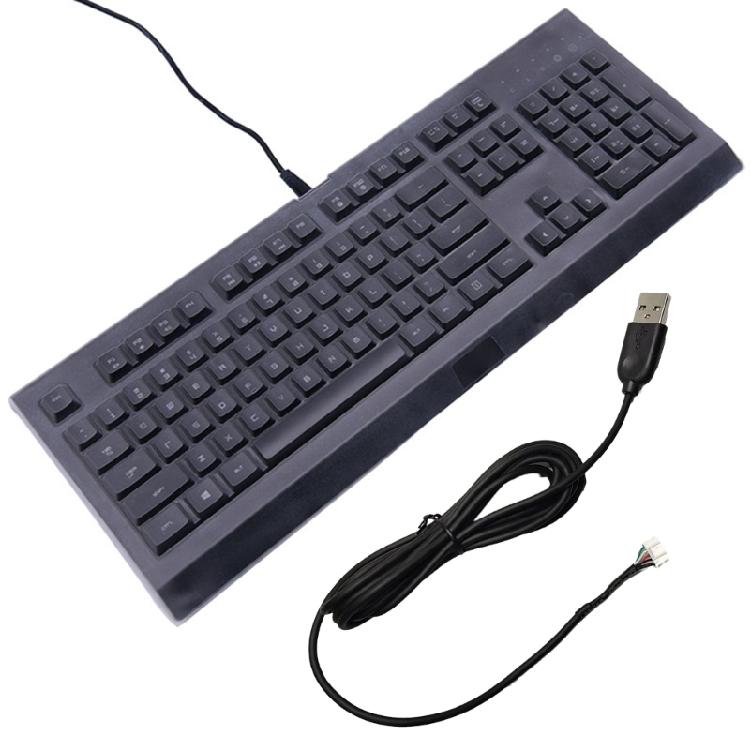 Replacement USB Keyboard Cable for Cynosa keyboards Durability Rubber Wire for Gaming Enthusiasts 180-210cm