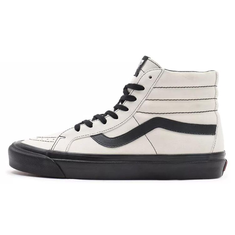 Vans Unisex Sk8-Hi Tapered Canvas Black White VN0A38GF9XO 36