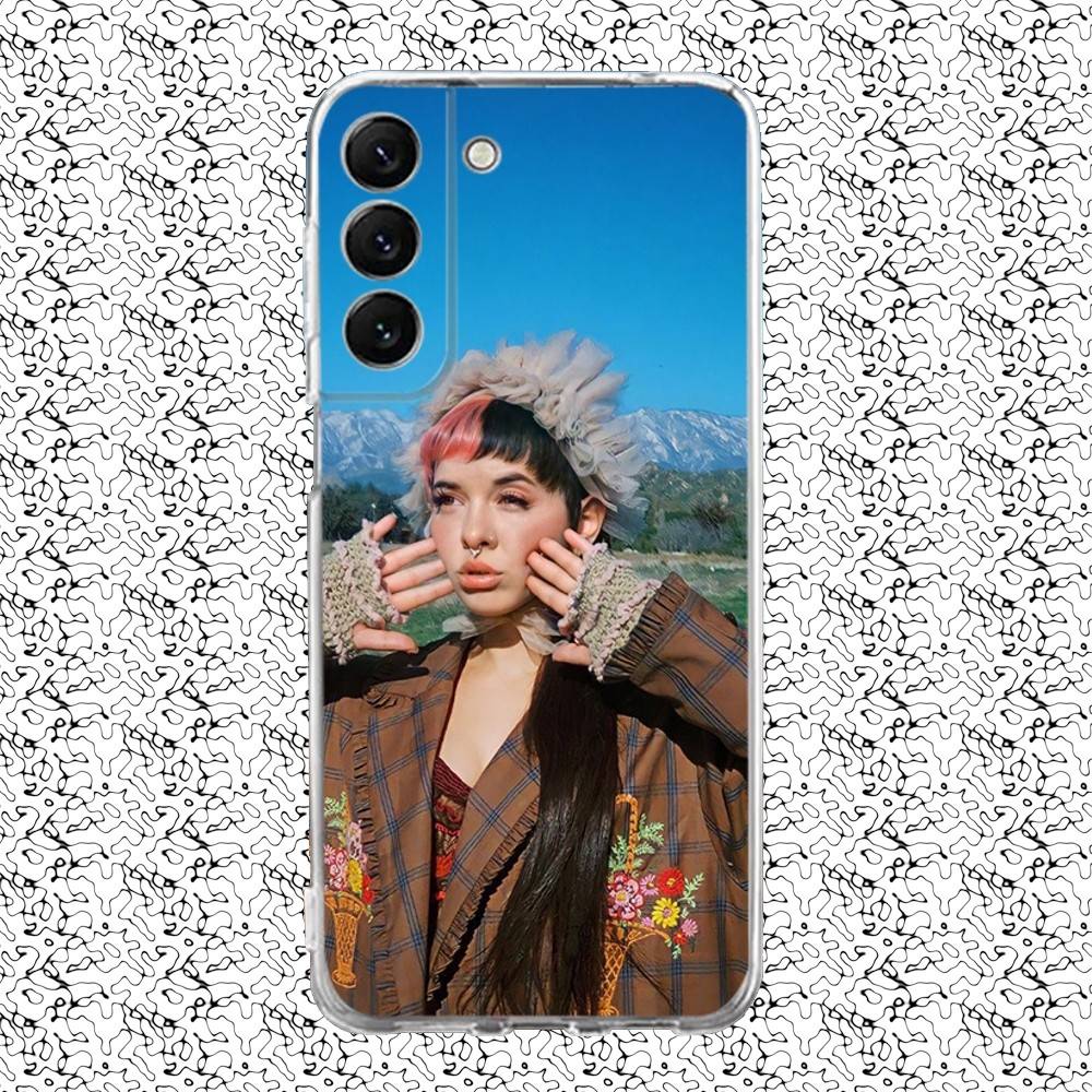 

Singer M-Melanies Martinez Phone Case For Samsung S24,30,21,22,23,20 FE,lite,PIus,Ultra,5G,Note,9,10 Transparent Cover SamsungS9plus