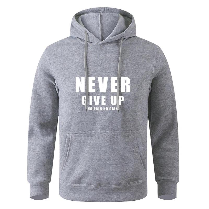 Herren Frühling Herbst Schwarz Lässig Oversize Einfarbig Sweatshirt Hoodie Pullover Für Männer Und Frauen