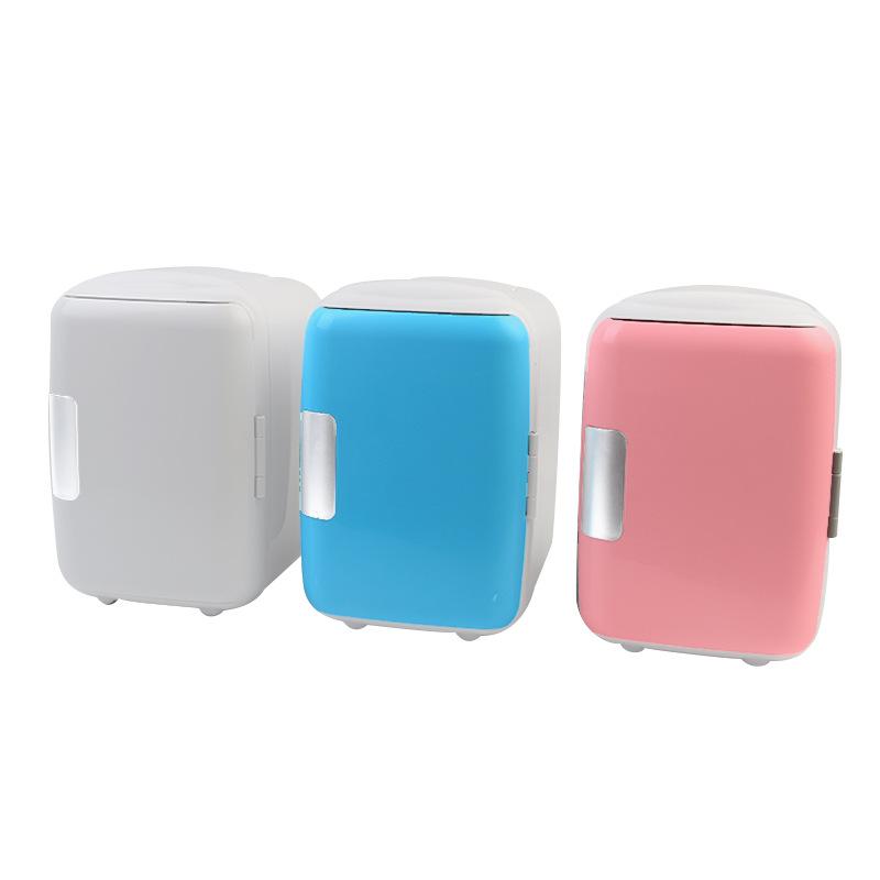 4L Mini-car Refrigerator / Car with A Small Refrigerator / Portable Low-power Milk Storage Dedicated Refrigerator Can Be Heated