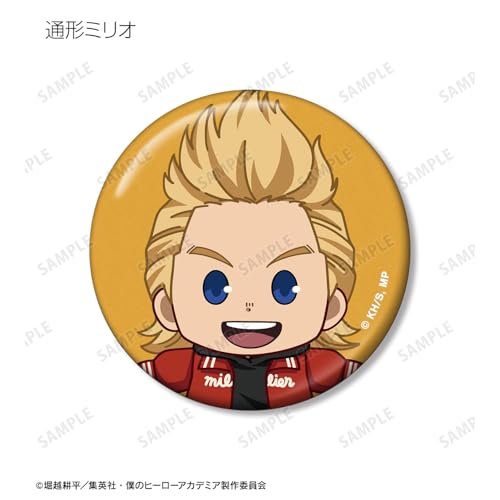 My Hero Academia" Trading Chibi Character Red Casual Clothes Ver. Metallic Can Badge Box of 15