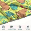 1Pc Capybara Print Flannel Blanket, High quality Comfortable for All Seasons, Home Decor, Warmth and Comfort, Perfect for Christmas Gifts