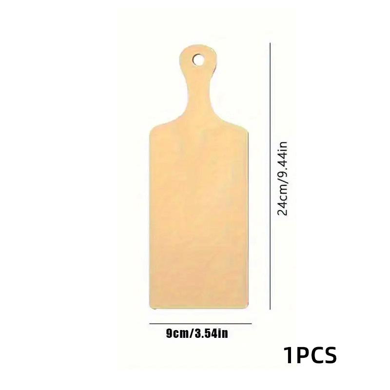 Mini Wooden Cutting Board - Handmade DIY Harvest Festival Decoration & Children s Graffiti Drawing Toy Dinner Plate