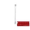 304 Stainless Steel Long Handle Double Head Bar & Coffee Stirring Spoon