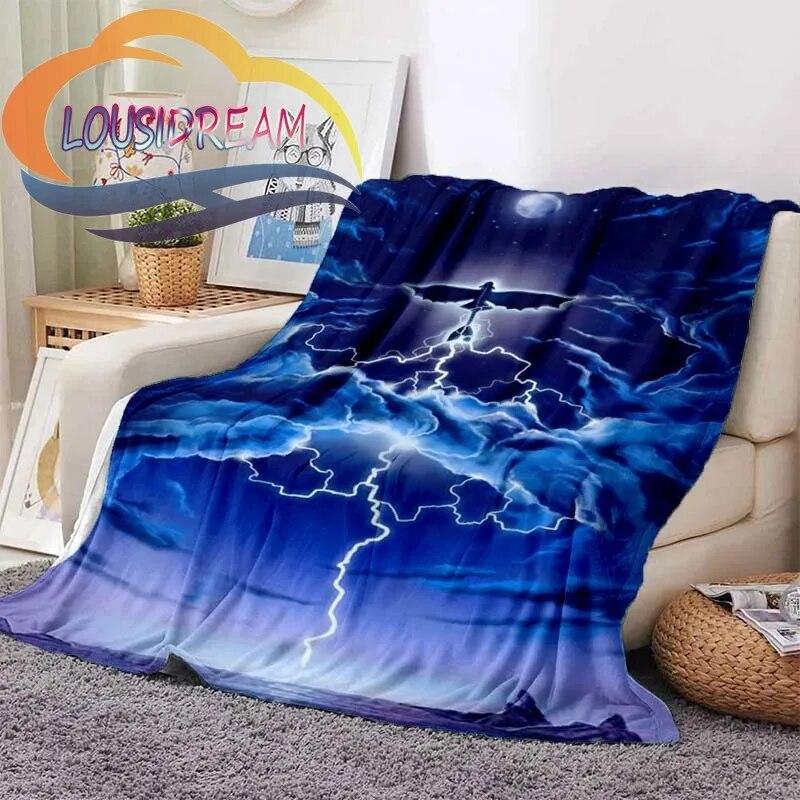 Čínský drak nebo božská Fluffy Deka Flanel Hřejivost Měkká plyšová pohovka Throw Dračí oko čtvercová deka Tourist