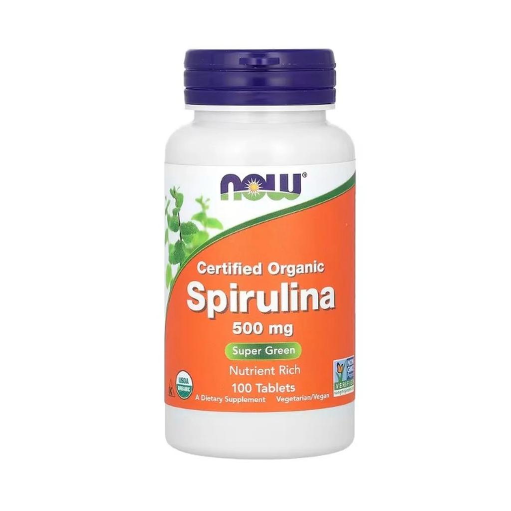 Spirulina, 500mg - 100 tablets