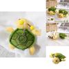 Fun And Playful Turtle Plush Keychain Adorable Stuffed Animal Perfect For Keyring Bag Or