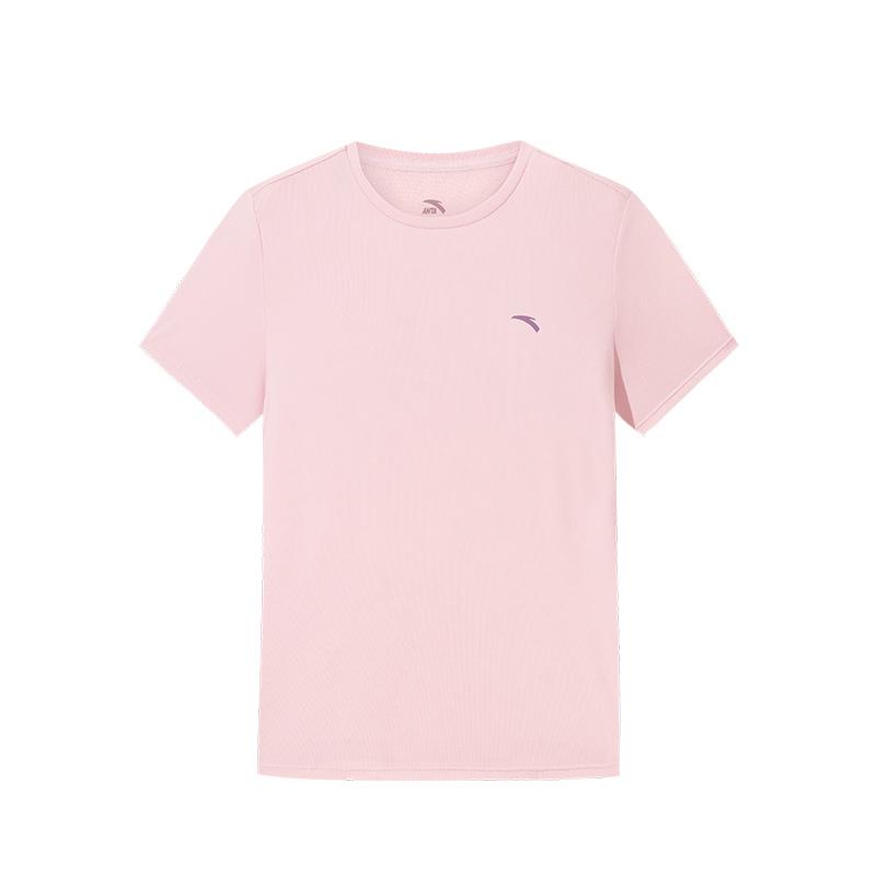 

Anta Moisture Wicking Quick Dry Short Sleeve T-Shirt Women Tops 962527125-3 XS