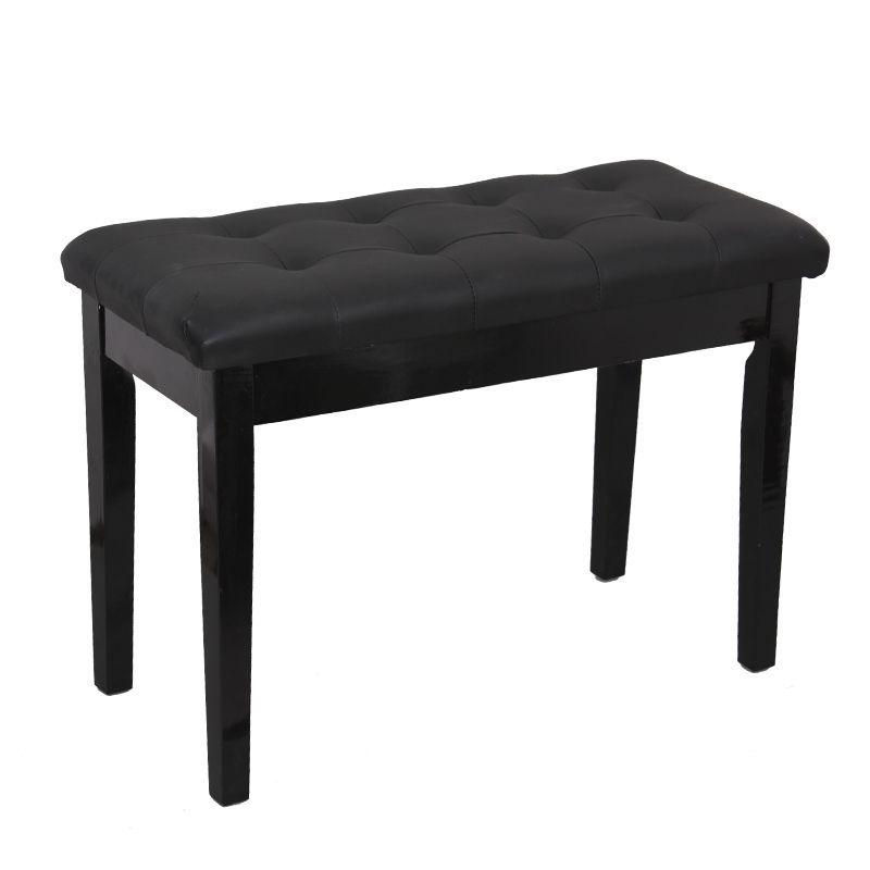 Регулируемая скамья для пианино из массива дерева для клавишных и музыкальных инструментов