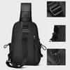 Men Large Capacity Chest Bag, Casual Multifunctional Crossbody Shoulder Bag for Commute
