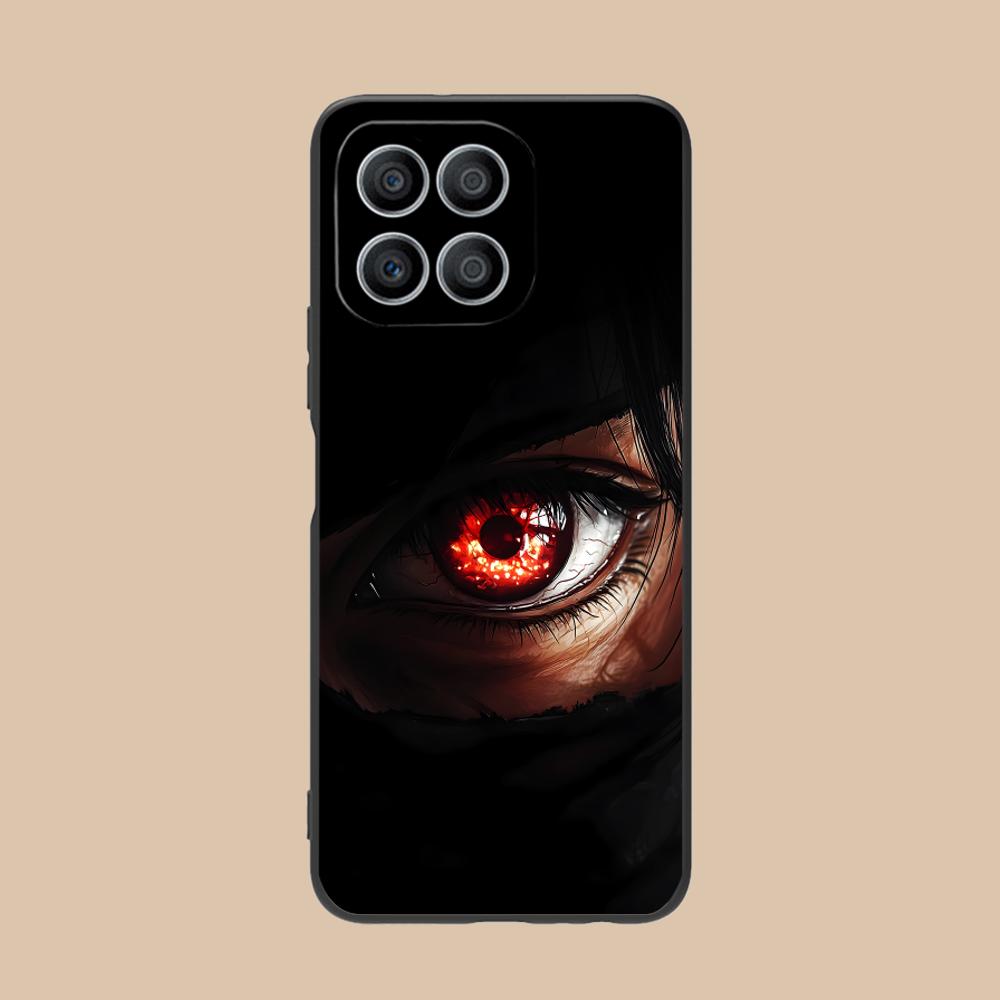 

Anime Eyes Phone Case for Honor 90 80 70 60 50 30 20 10 9 8 7 Pro S SE Lite 5G Soft TPU Shockproof Cover Honor 8