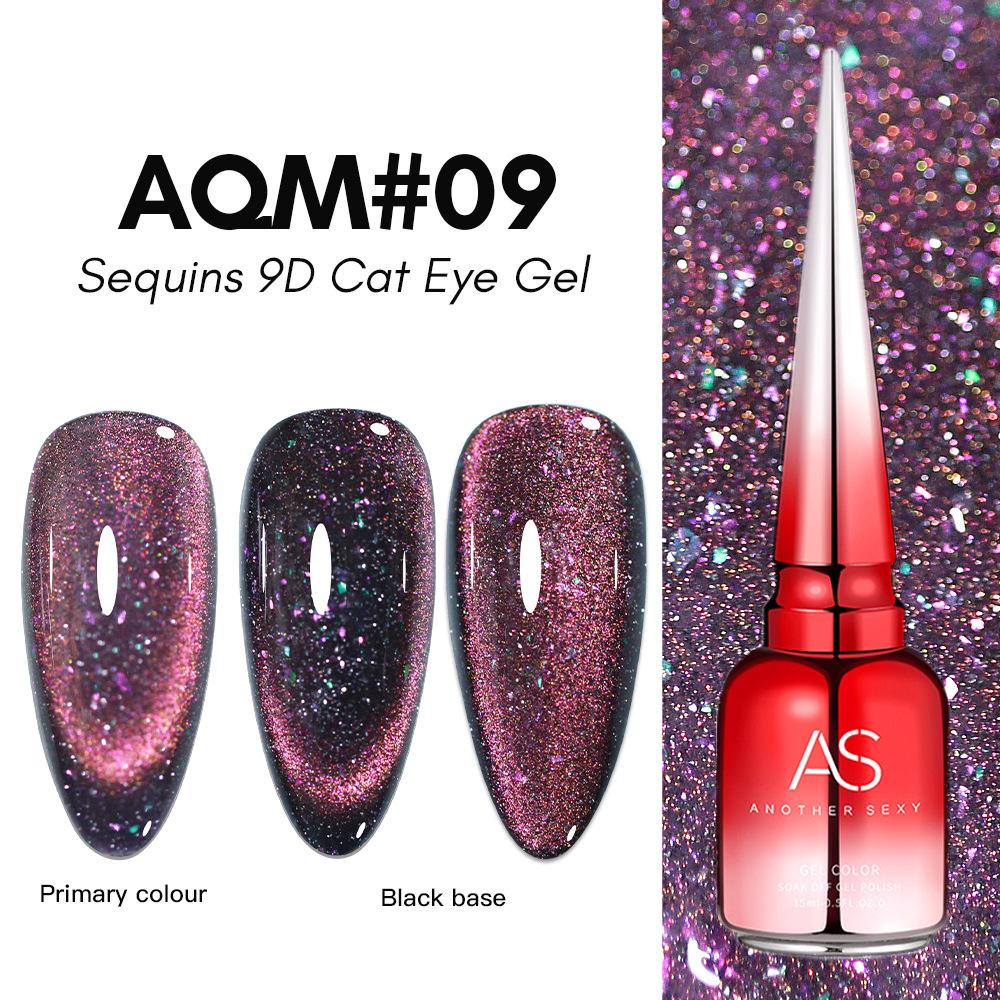 

Универсальный цветной клей «кошачий глаз» Клей для лака для ногтей Laser Rainbow Glare Spar Rainbow Cat s Eye