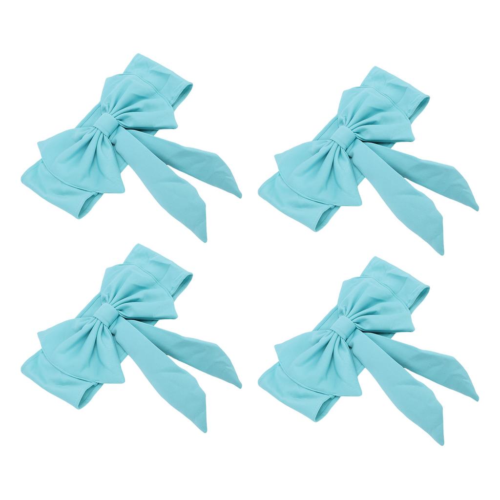 10pcs Chair Sashes for Wedding Elastic Chair Bows Sashes Decorative for Party Ceremony Reception Banquet Decorations