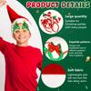 18 STÜCKE Weihnachts-Stirnbänder und Brillengestelle Weihnachts-Hut-Set Weihnachts-Stirnbänder Weihnachtshut Weihnachtsfeier Brillengestelle