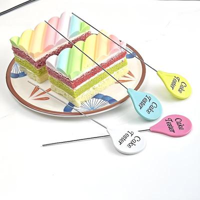 Cake Tester Probe Reusable Stainless Steel Cake Testing Needle Sticks For Bread Biscuit Muffin Pancake Baking Accessories