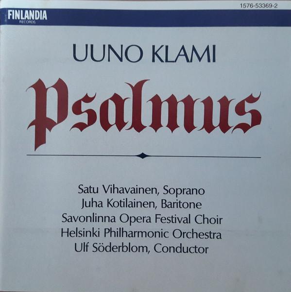 

CD UUNO KLAMI - Psalmus 1576533692 Finlandia Recor 1988 Finland Classical Used