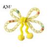 Soft Lightweight Cat Kicker Toys Mesh Tube Toy, Butterfly Shape Interactive Chew Toy with Bells Indoor Exercise And Plush Balls, Flexible for