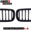 Glänzschwarzer Single-Bar Kühlergrill für BMW X5 F15 (2014-2018) und X6 F16 (2015-2019)