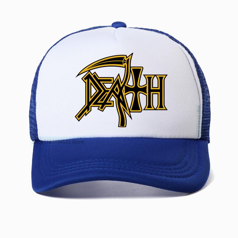 Death Metal Band Mesh Baseball Cap Fashion Rock Enthusiast Fan Hat Summer Unisex Breathable trucker hat