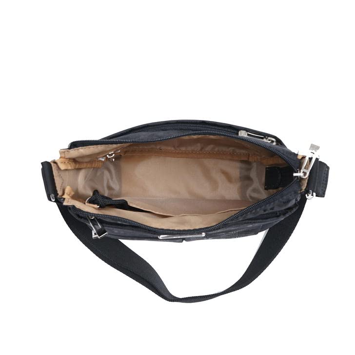 HIROKO KOSHINO SPORTS Shoulder Bag, Size S, HLD02 (Black)