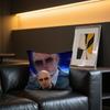 Singer M-Mr. 305 P-Pitbull Global Hippie Cushion Cover Comfortable and Soft Bedding Skin Friendly Leisure Sofa Car Pillowcase