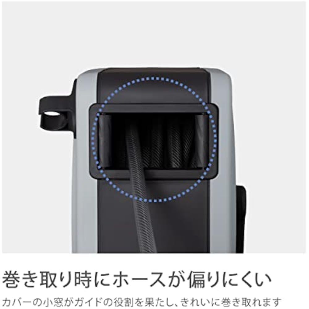 Takagi (Takagi) Hose Hose Reel BOXY NEXT (light Gray, 30m)