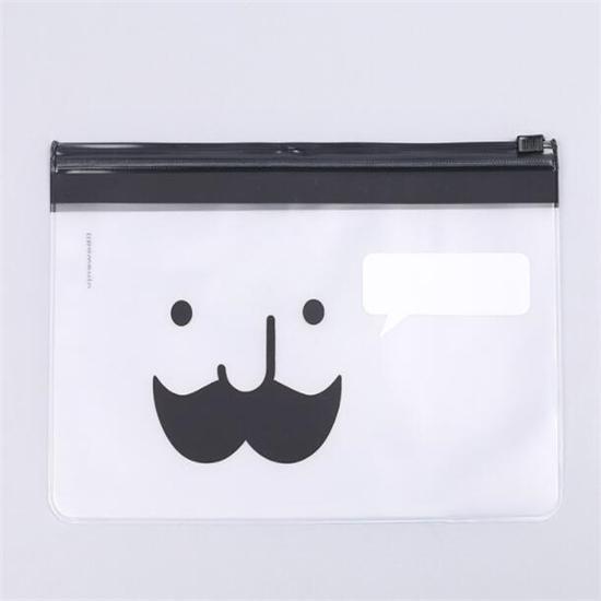Aufbewahrungstasche 1 Stück einfach transparent Scrub-Serie wasserdicht Aktenordner Cartoon Dokumententasche