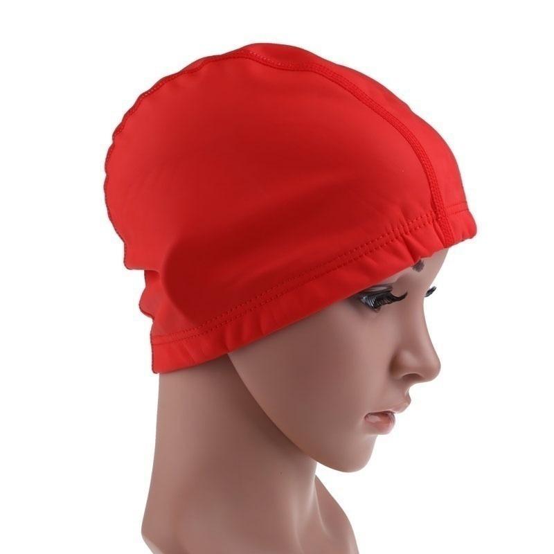 New Classic Solid Color Swimming Caps Suitable Adult Swim Aterproof Protect Ear Hat Unisex Style Sport Swimming Hats