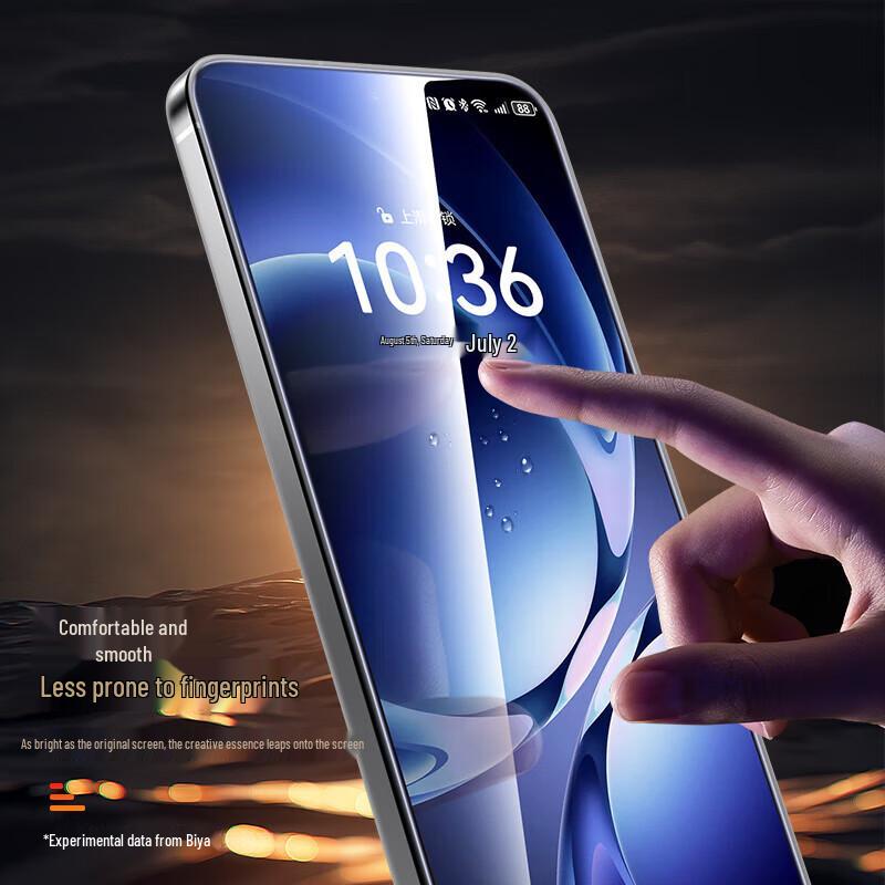 Biaze Triple Enhanced Tempered Glass Screen Protector (2-Pack)