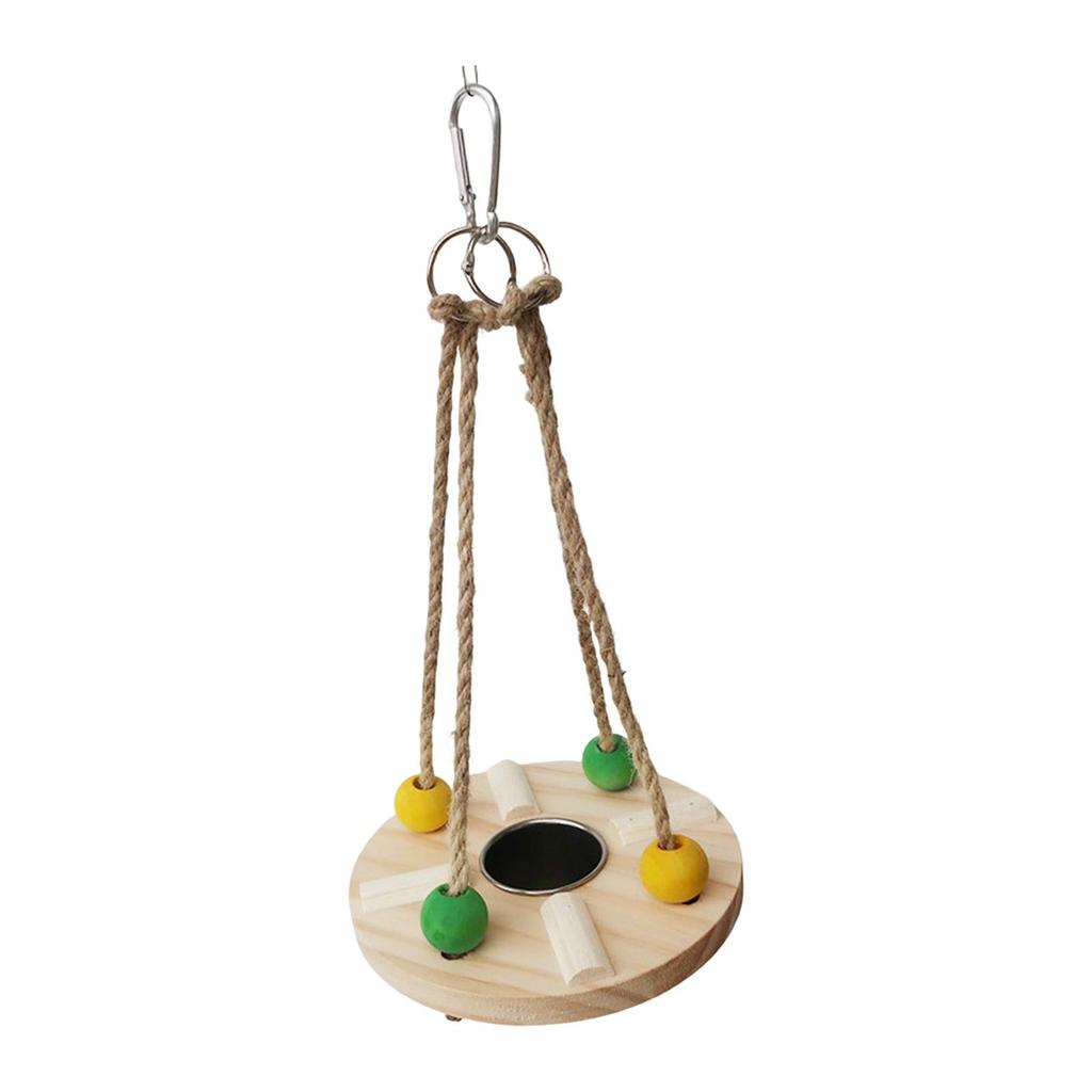 Bird Chewing Swing Toy Exercise Pet Supplies Claws Wooden Standing Toys, Parrot Toys for
