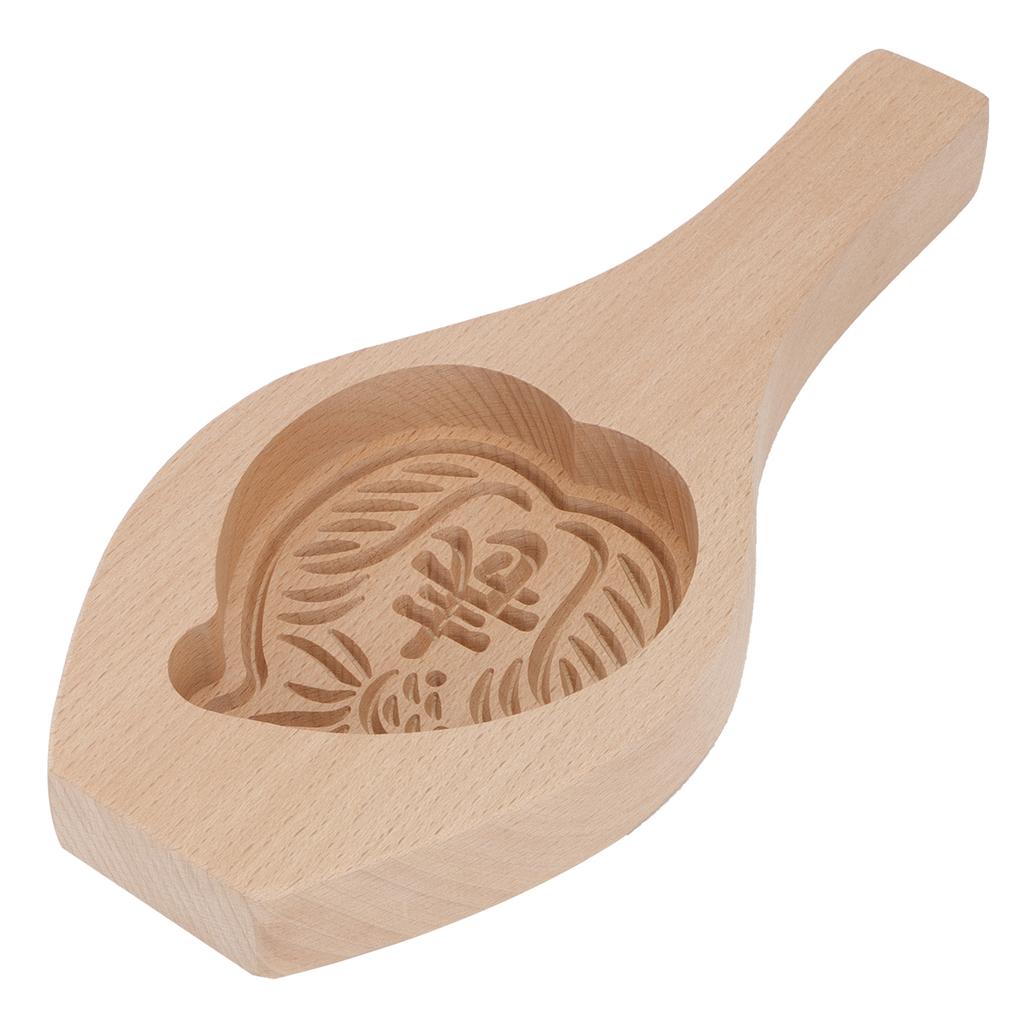 Wood Mooncake Mold DIY Cookies Fondant Cake Baking Mold Kitchen Decoration Tools