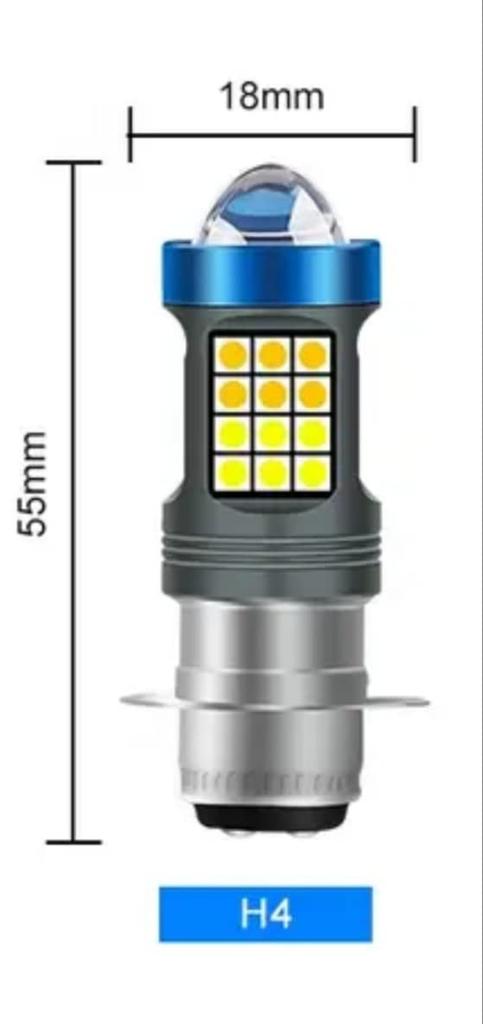 Super Bright PH7 LED Bulb, Headlight, DC, Limited, P15D, Hi/Lo 2 Colors, Switchable, Yellow,