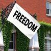 Freedom Flag Garden Charlie Banner with Grommets Outdoor Fade-Resistant Patriotic Flag for Deck Patio Porch Backyard Decoration