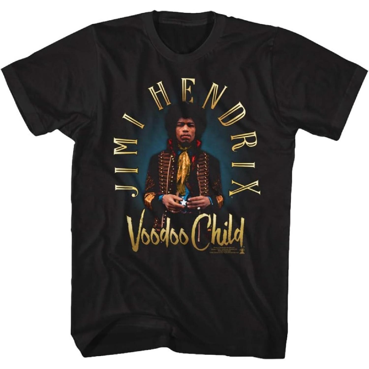Джими Хендрикс 1960-х Психоделическая Музыкальная Икона Voodoo Child Черная Взрослая Футболка S разноцветный