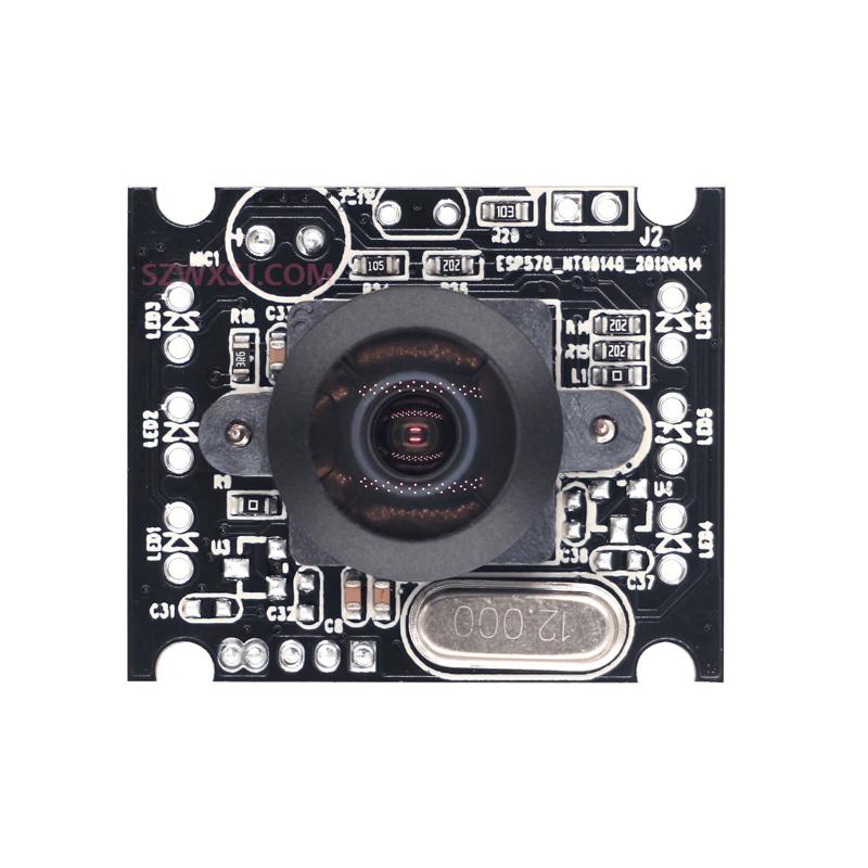 HD USB Wide-Angle Facial Recognition Camera Module