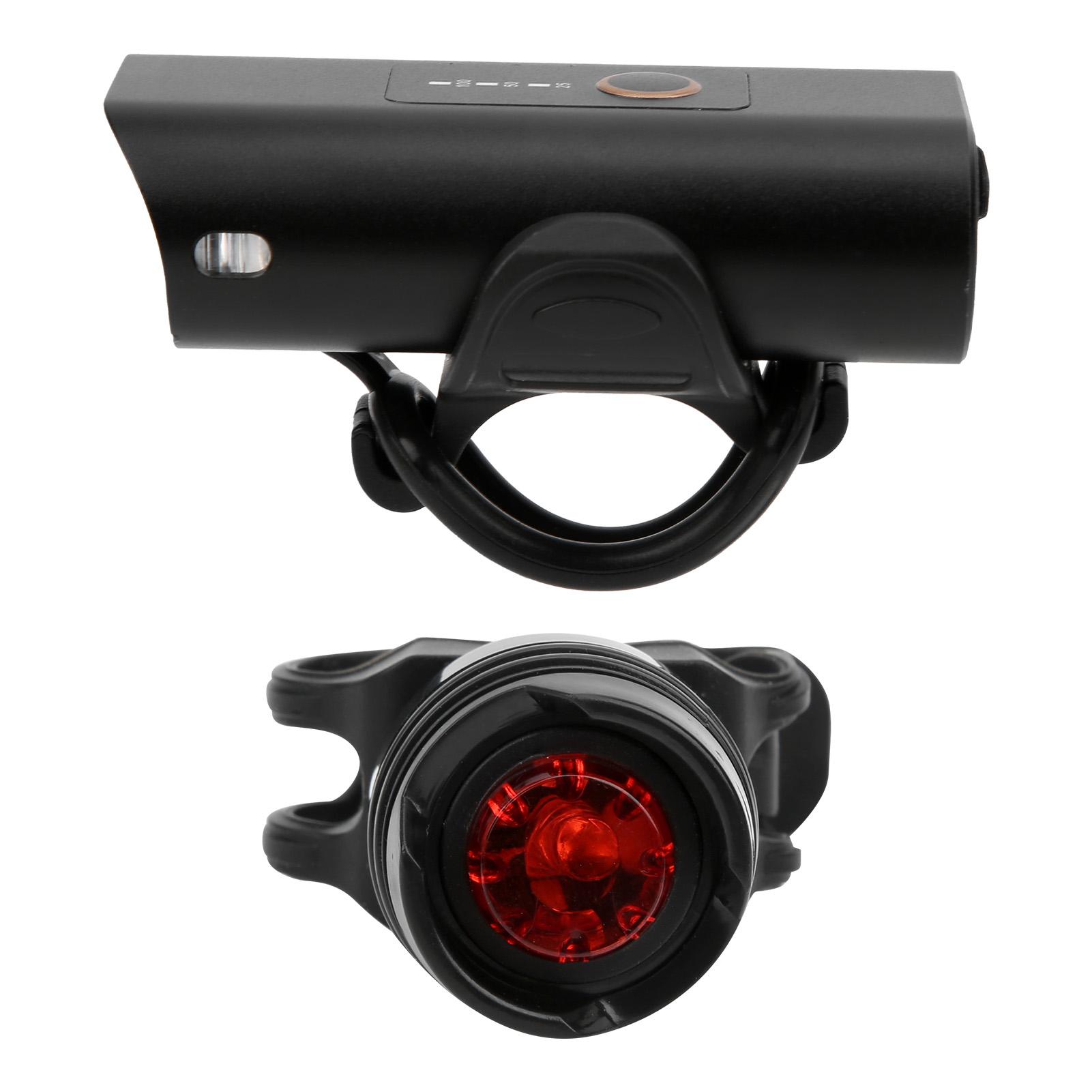 Multifunction Rechargeable Bicycle Light Dual LED High Brightness Cycling Bicycle Lamp