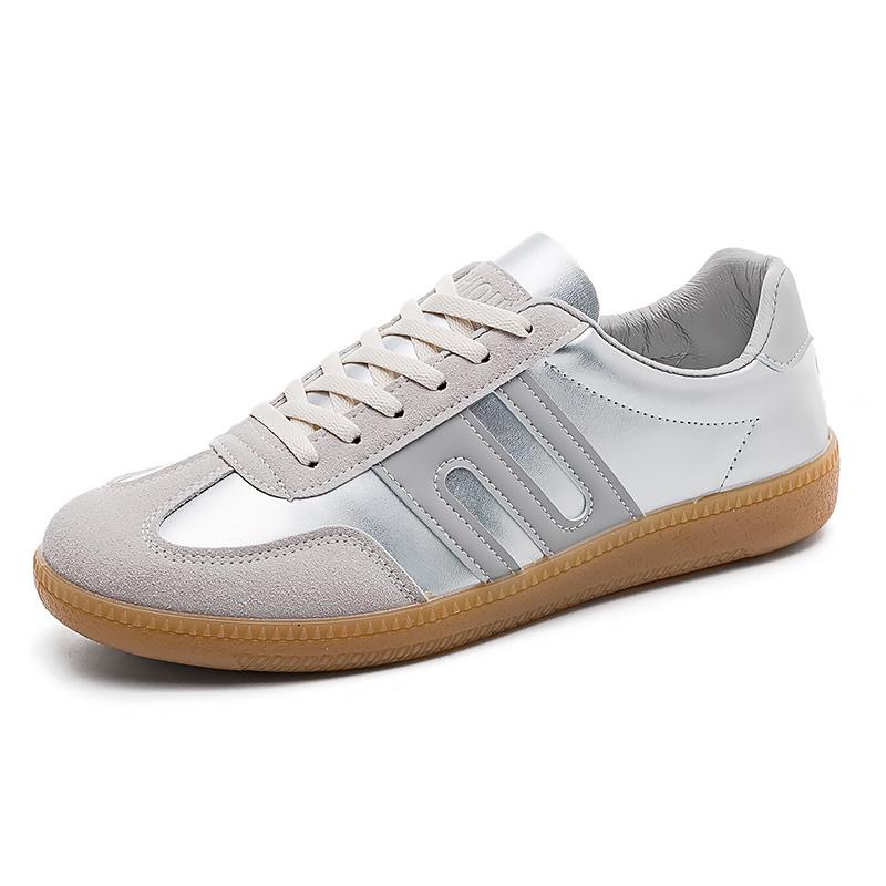 

Повседневная спортивная обувь Мужская универсальная износостойкая мужская обувь Модные спортивные кроссовки для отдыха Повседневная обувь Обувь для досок 44 серебряный
