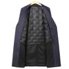 Herbst und Winter Neuer Herren Doppelreiher Langer Wollmantel Daunen Abnehmbares Futter Woll-Trenchcoat Herrenmantel