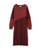 AVIREX FLAT X SHAGGY KNIT ONEPIECE S Brick 783-4240606